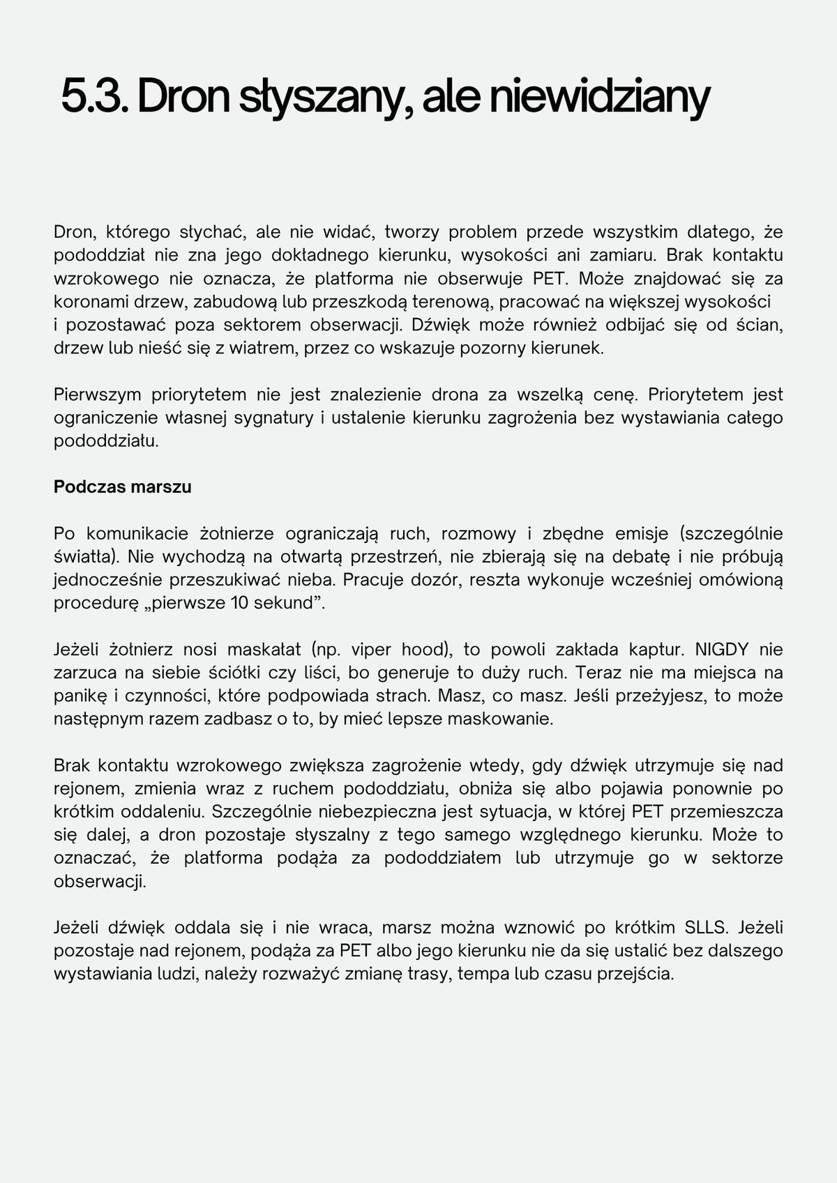 EBOOK Walka o małe niebo: procedury dla żołnierza piechoty w kontakcie z dronami